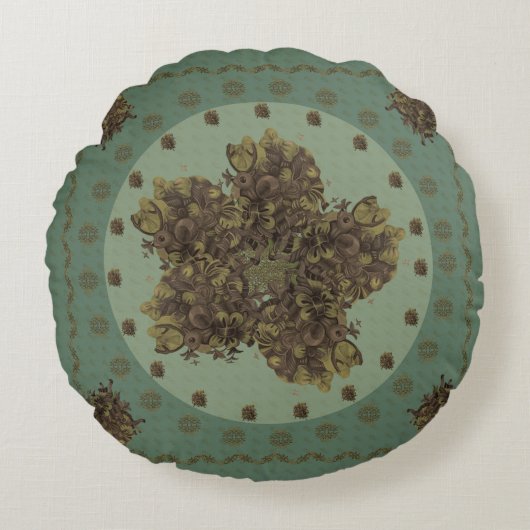 Fantasía Barroca ラウンドクッション (正面)