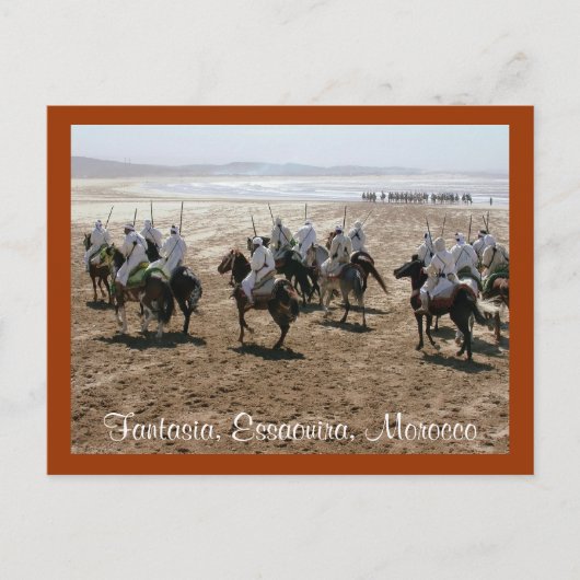 Fantasia, Essaouira，モロッコ ポストカード (正面)