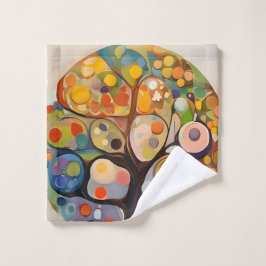 Fantasiebaum - fantasy tree ウォッシュタオル