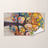 Fantasiebaum - fantasy tree バスタオルセット (ハンドタオル)