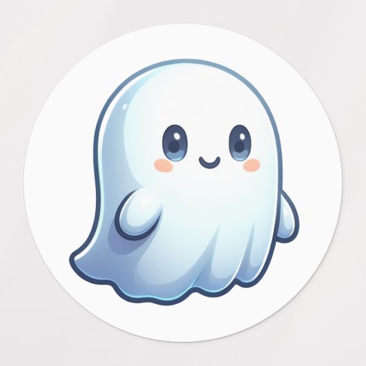fantasma feliz ラベル (デザイン1)