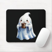 Fantasma sonriente coffe break  マウスパッド (マウス)