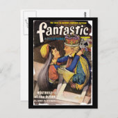 『Fantastic Adventures v12 n11 (1950-11.Ziff-Davis) ポストカード (正面/裏面)