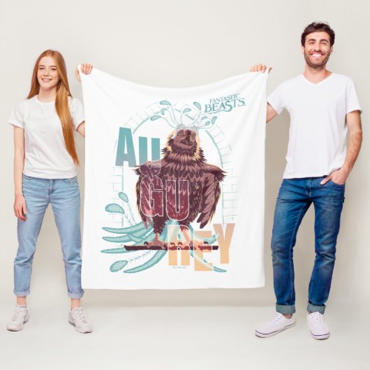 Fantastic Beasts Augurey フリースブランケット (インサイチュ)