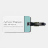 Fantastic Beasts Blue Pattern ラゲッジタグ (裏面横)