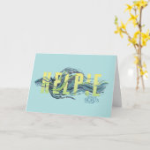 Fantastic Beasts Kelpie カード (黄色い花)