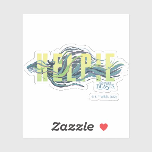 Fantastic Beasts Kelpie シール (シート)