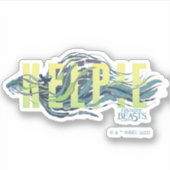 Fantastic Beasts Kelpie シール (正面)