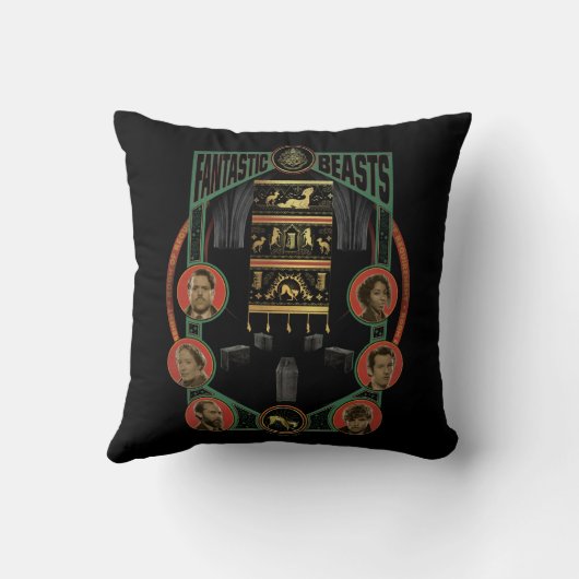 Fantastic Beasts Room of Requirement Graphic クッション (裏面)