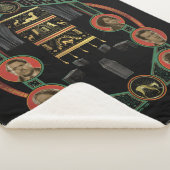 Fantastic Beasts Room of Requirement Graphic シェルパブランケット (3/4)