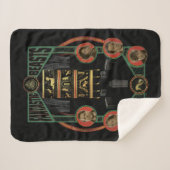 Fantastic Beasts Room of Requirement Graphic シェルパブランケット (正面(横))