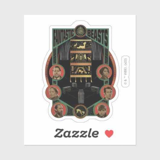 Fantastic Beasts Room of Requirement Graphic シール (シート)