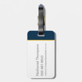 Fantastic Beasts Thunderbird ラゲッジタグ (裏面縦)