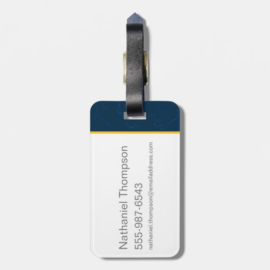 Fantastic Beasts Thunderbird ラゲッジタグ (裏面縦)