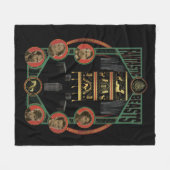 Fantastic Beats Room of Requirementグラフィック フリースブランケット (正面(横))