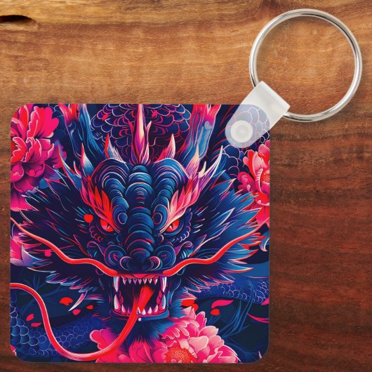 Fantastic Blossom Fury Dragon キーホルダー (裏面)