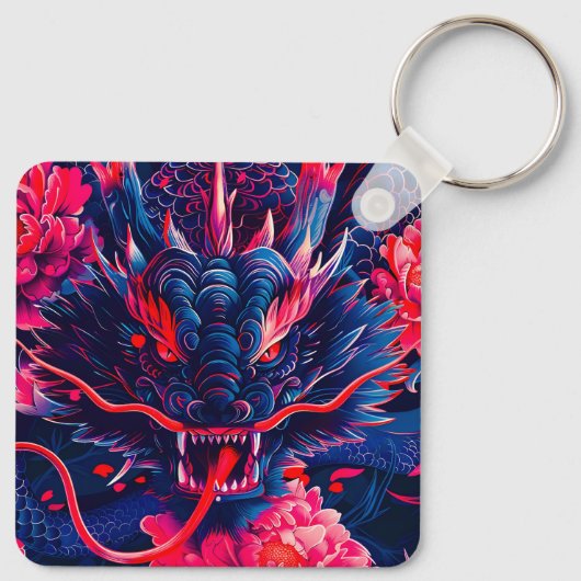 Fantastic Blossom Fury Dragon キーホルダー (裏面)