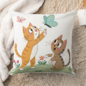 Fantastic Cats World  designer cushion クッション (ブランケット)