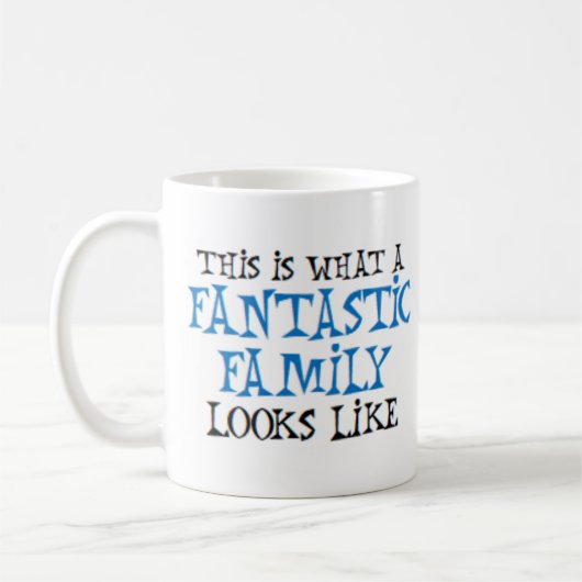 fantastic family looks like コーヒーマグカップ (左)