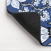 Fantastic Flowers (Blue) Fine Art マウスパッド (コーナー)