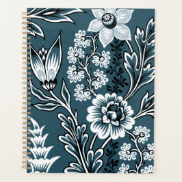 Fantastic Flowers (Slate Teal) Fine Art プランナー手帳