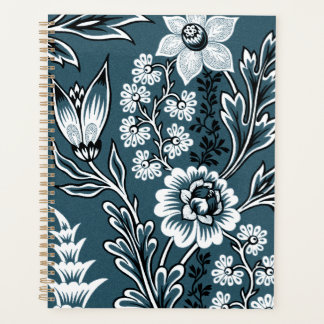 Fantastic Flowers (Slate Teal) Fine Art プランナー手帳