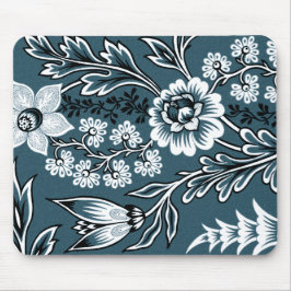 Fantastic Flowers (Slate Teal) Fine Art マウスパッド
