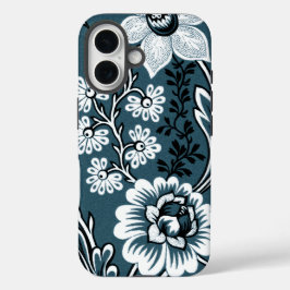Fantastic Flowers (Slate Teal) Fine Art iPhone 16ケース