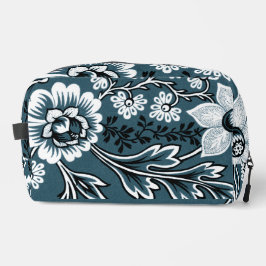 Fantastic Flowers (Slate Teal) Print Cut Sew Bag ドップキット