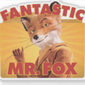 Fantastic Mr Fox シール (正面)