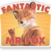 Fantastic Mr Fox シール (正面)