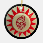 fantastic Pinball Bumper Ornament大尉 セラミックオーナメント (正面)