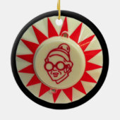 fantastic Pinball Bumper Ornament大尉 セラミックオーナメント (裏面)