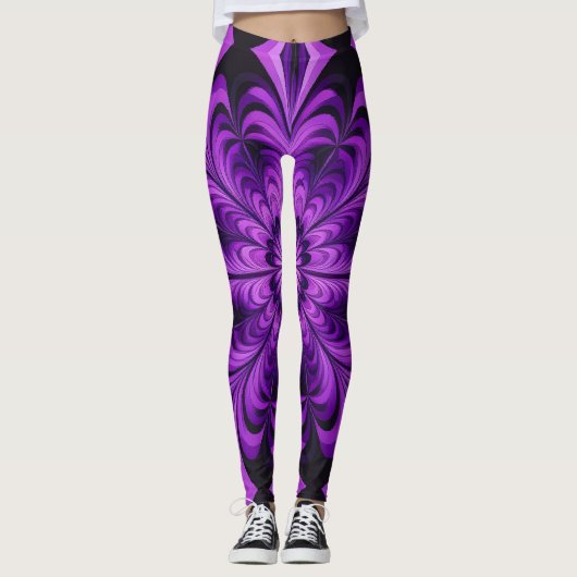 Fantastic Purple  レギンス (正面)