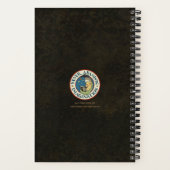 “Fantastic Sketching Book” 5.5 x 8.5" ノートブック (裏面)