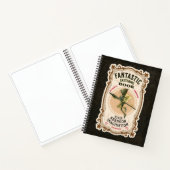 “Fantastic Sketching Book” 8.5 x 11" ノートブック (内部)