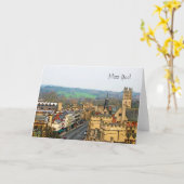 Fantastic View，オックスフォード，イングランド，ハイ通り#1 カード (黄色い花)