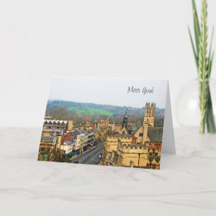 Fantastic View，オックスフォード，イングランド，ハイ通り#1 カード