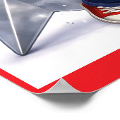 Fantastic work, silver multi star achievement post ポスター (角)