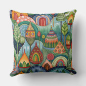 Fantastic World  designer cushion クッション (裏面)