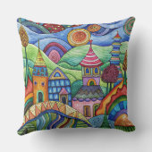 Fantastic World designer cushion クッション (裏面)