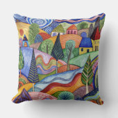 Fantastic World  designer cushion クッション (正面)