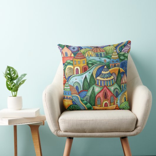 Fantastic World  designer cushion クッション (椅子)