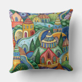 Fantastic World  designer cushion クッション (裏面)