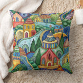 Fantastic World  designer cushion クッション (ブランケット)