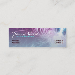 Fantastika小型ビジネスのプロフィールカード スキニー名刺