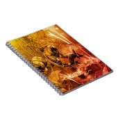 Fantastische Figur im Comic-Stil ノートブック (右側)