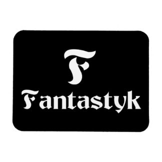 Fantastyk Magnet 3"x4"白（黒） マグネット