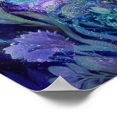 Fantasy Art Black Girl Black Queen Goddess ポスター (角)