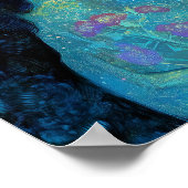 Fantasy Art Black Girl Black Queen Goddess ポスター (角)